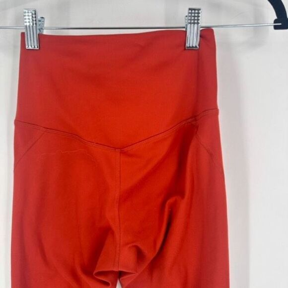 Girlfriend Collective Azalea Compressive High-Rise Legging Size XXS Orange - Picture 8 of 12